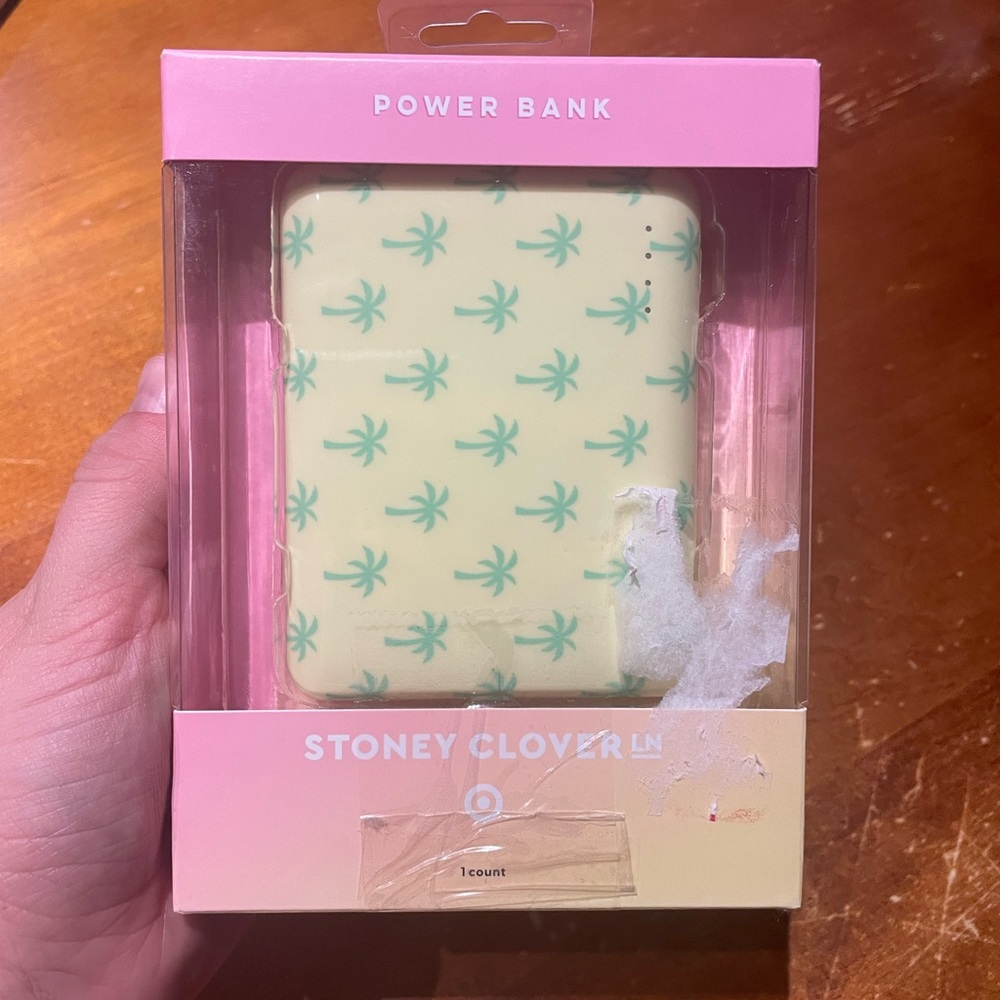 Free gift with purchase! Stoney Clover Lane x Target Palm Power Bank